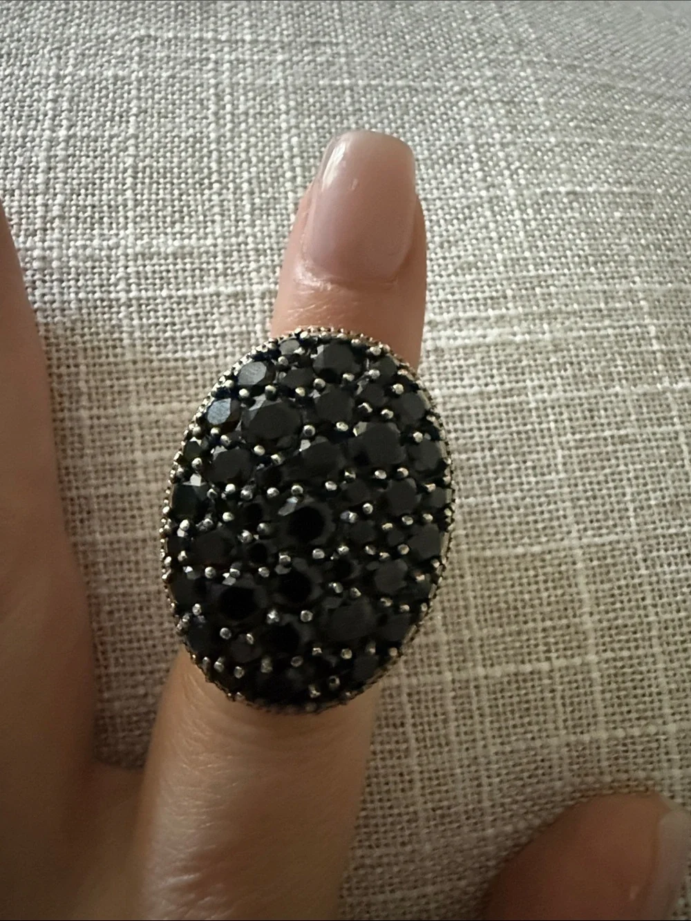 Konstantino Onyx Oval Ring